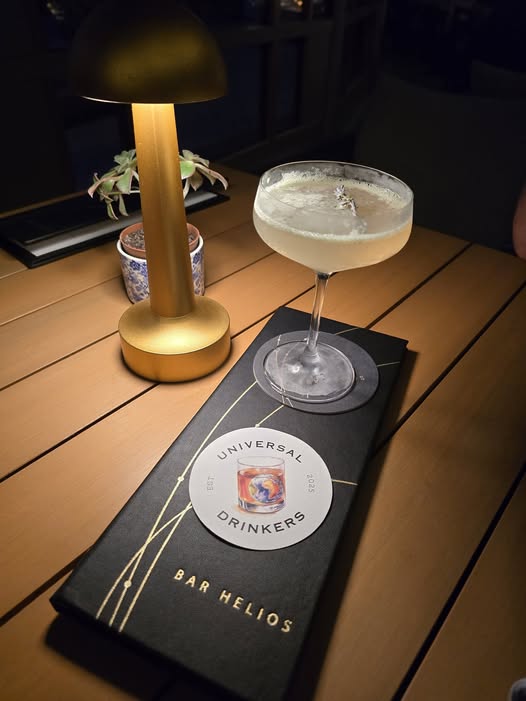 Mount Olympus cocktail at Bar Helios