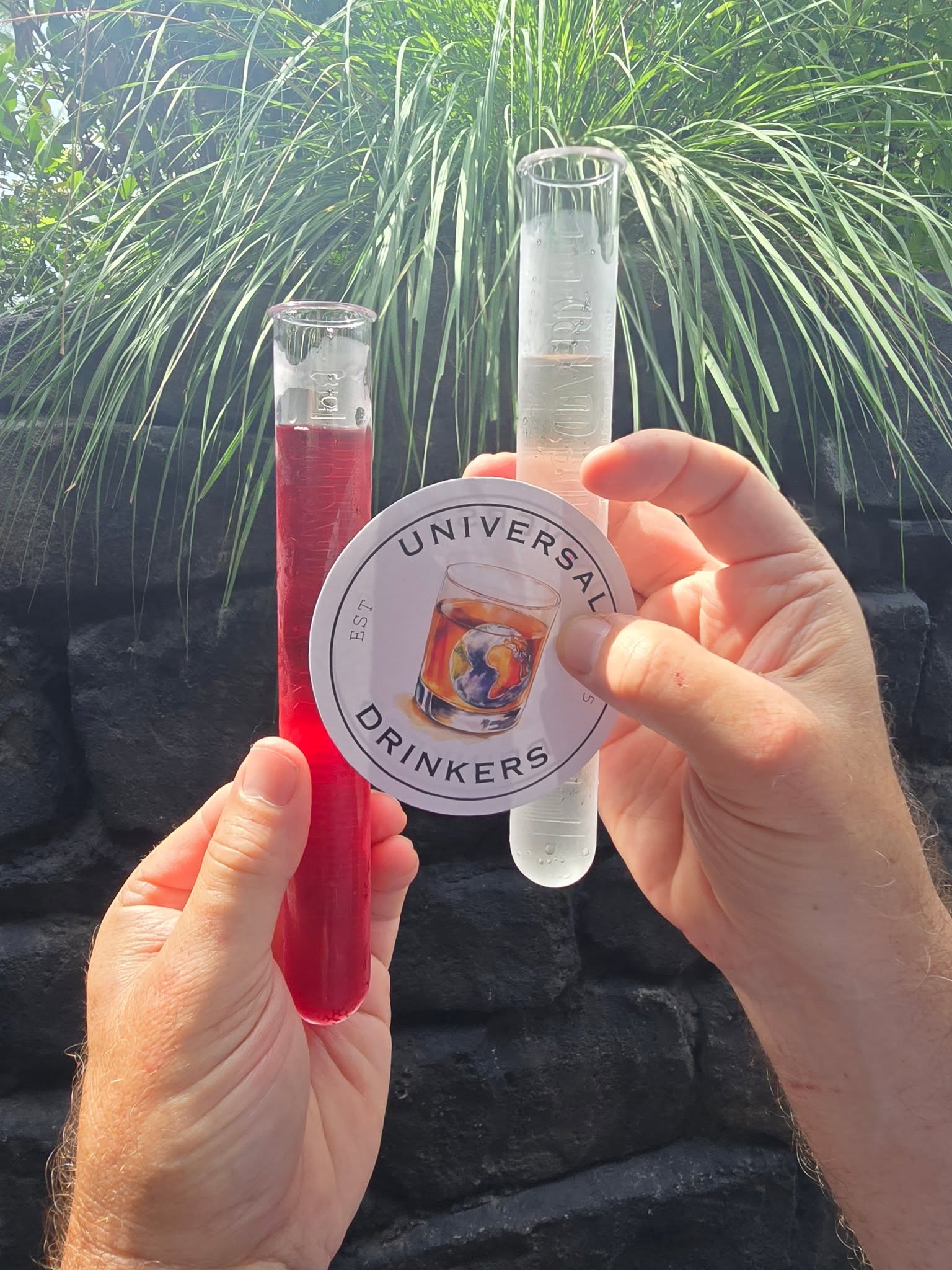 Hyde's Reagent and Jekyll's Remedy test-tube cocktails